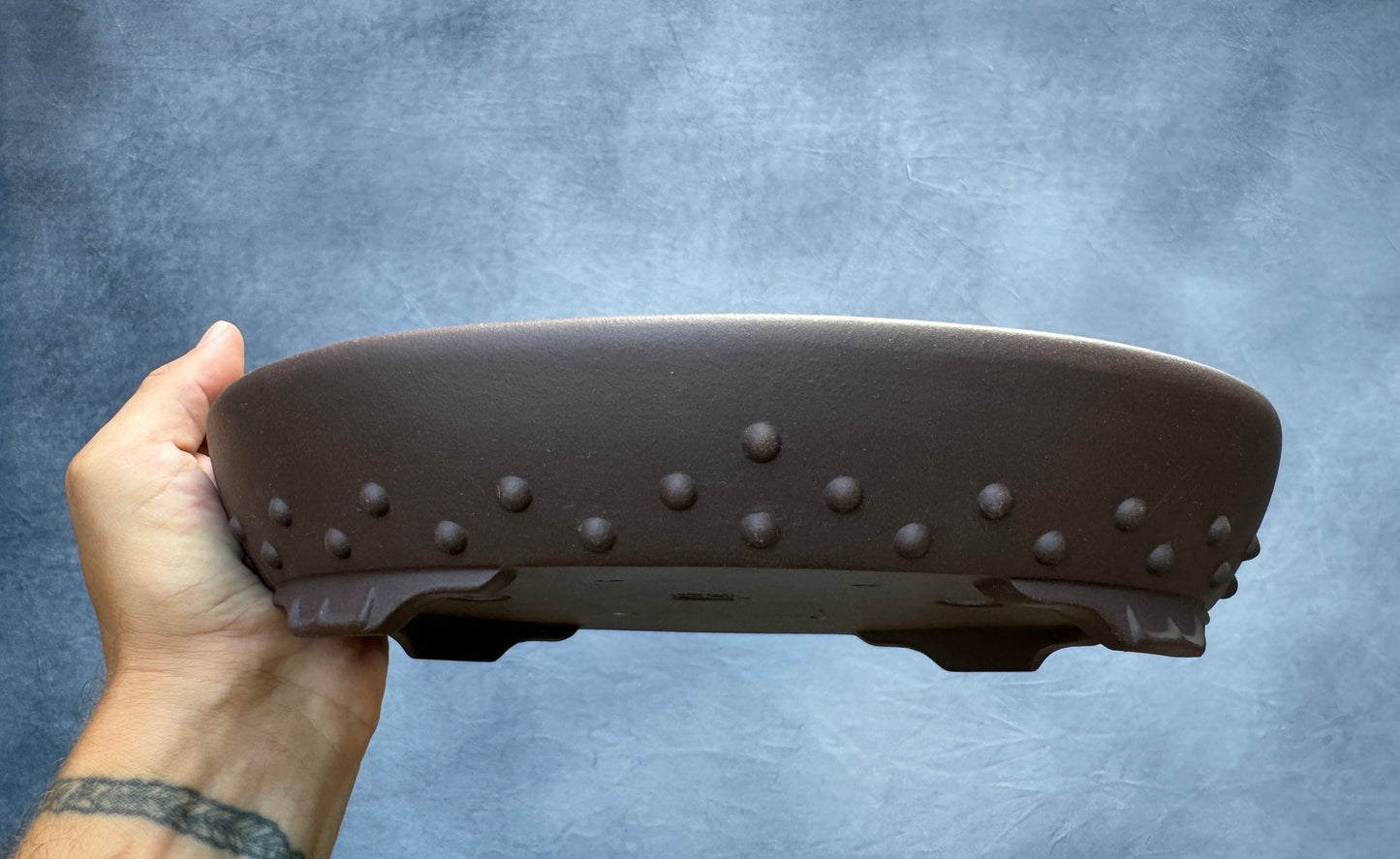 Riveted Oval Pot