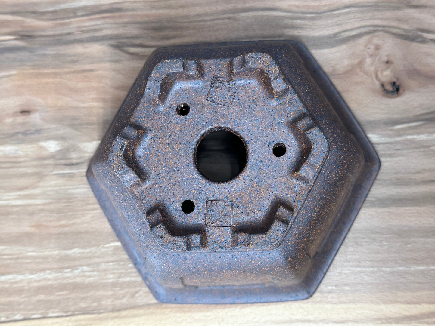 Hexagonal Semi Cascade Pot