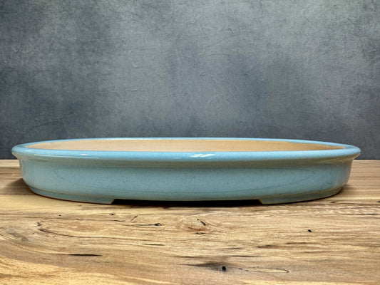 Large Shallow Glazed Oval