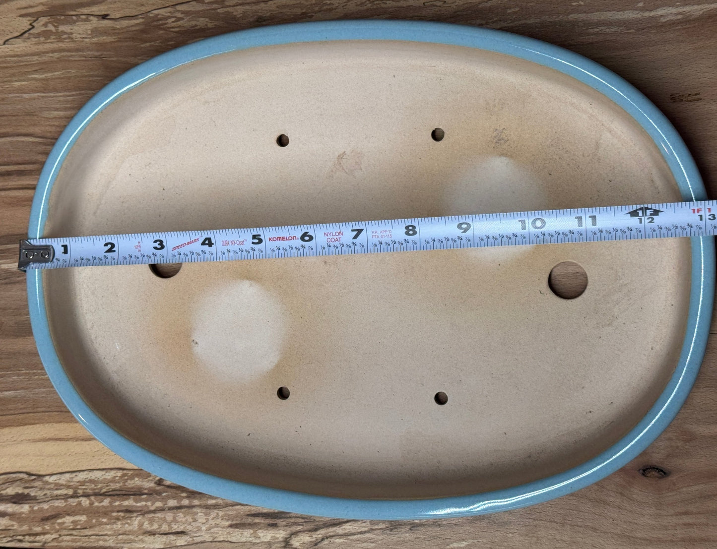 Large Shallow Glazed Oval
