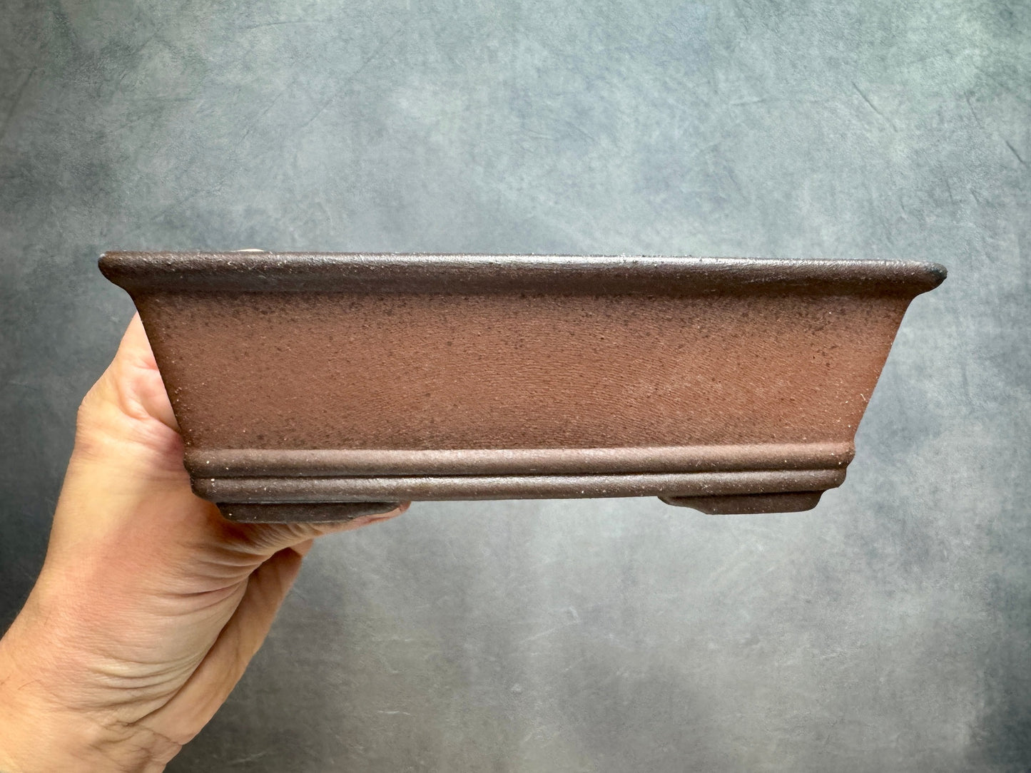 Gradient Finish Unglazed Rectangle Pot