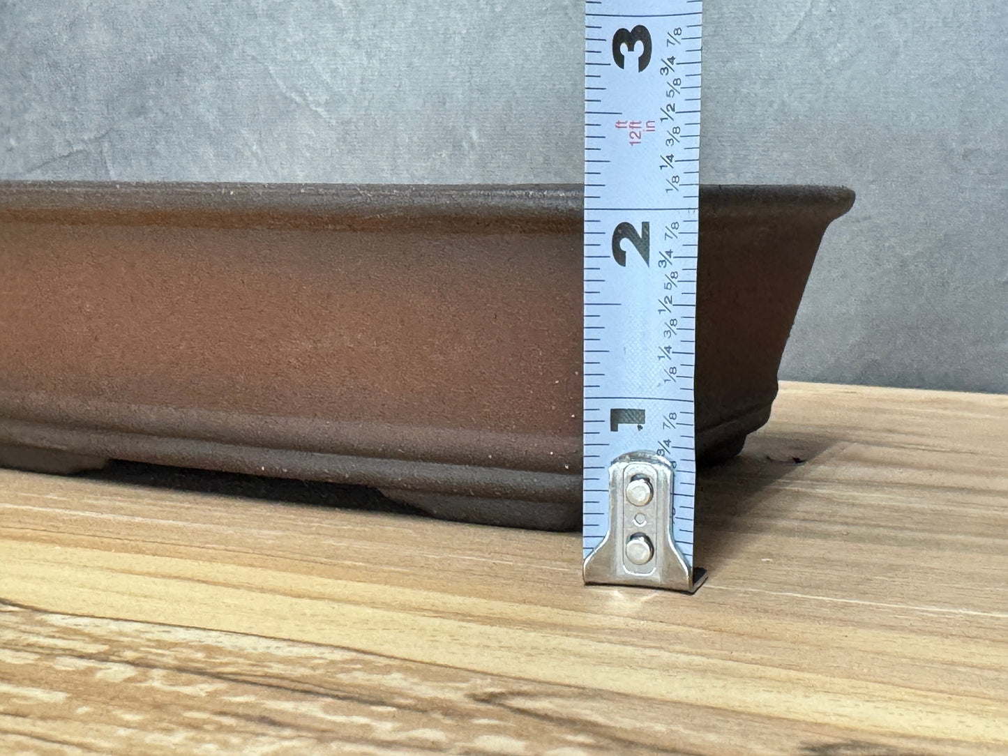 Gradient Finish Unglazed Rectangle Pot