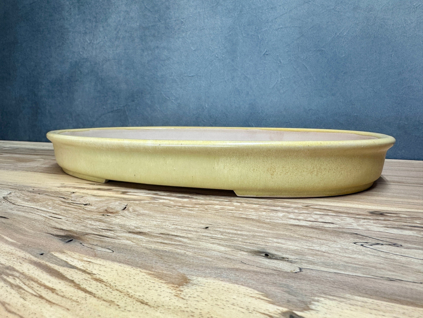 Large Shallow Glazed Oval