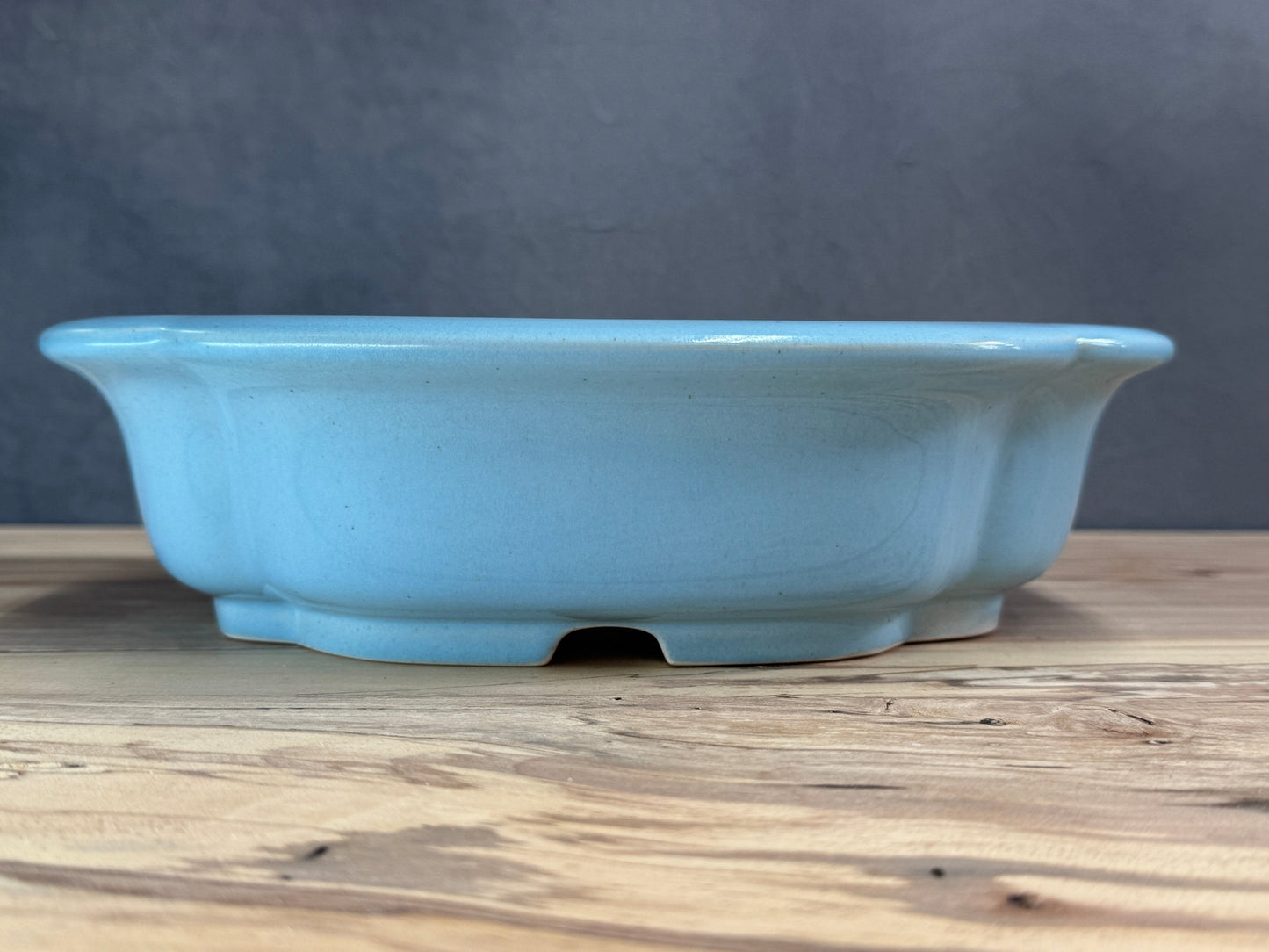 Sky Blue Lotus Pot