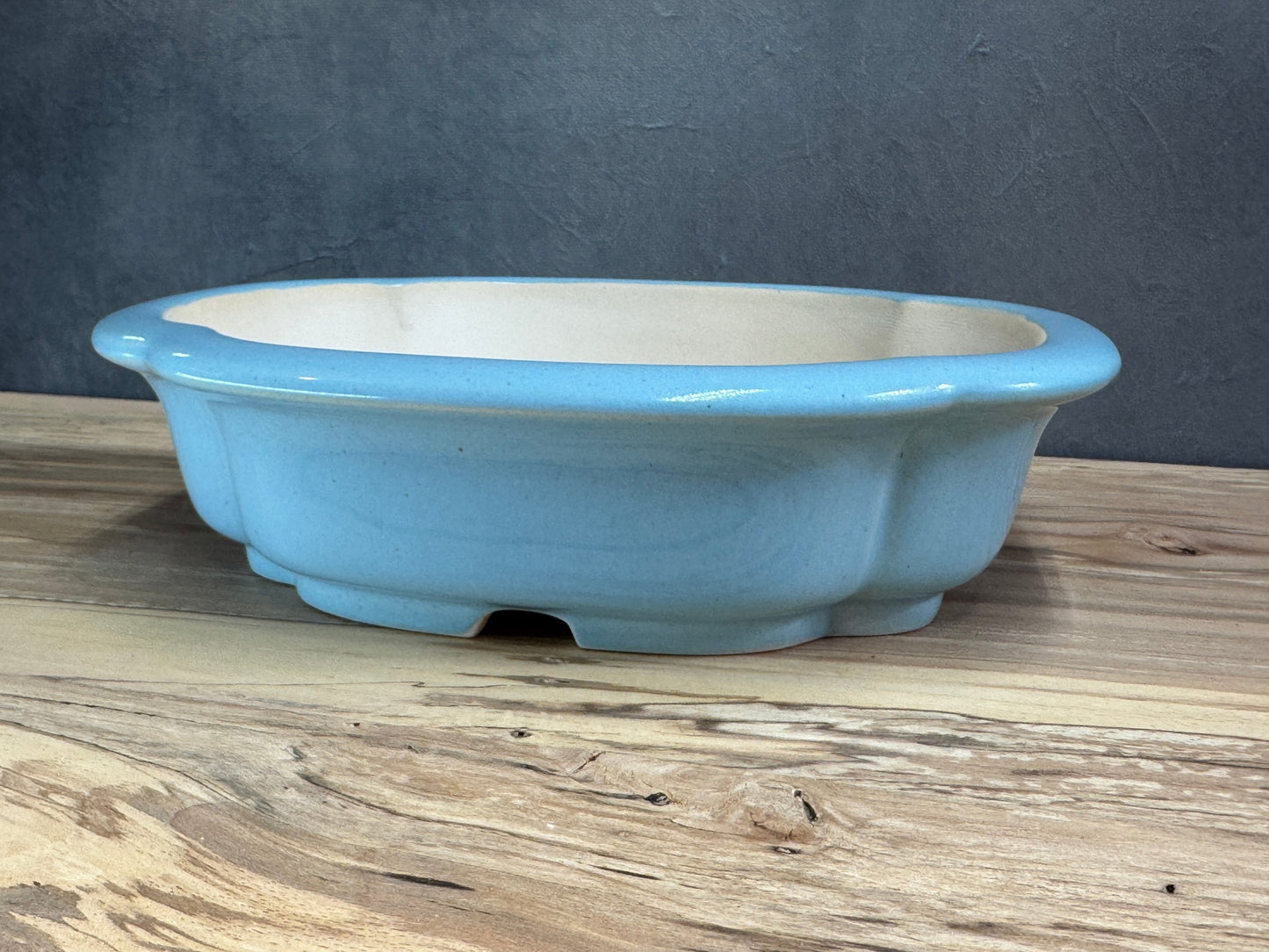 Sky Blue Lotus Pot