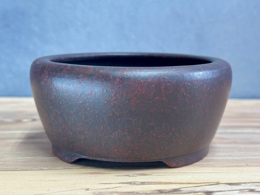 Textured Unglazed Round Pot