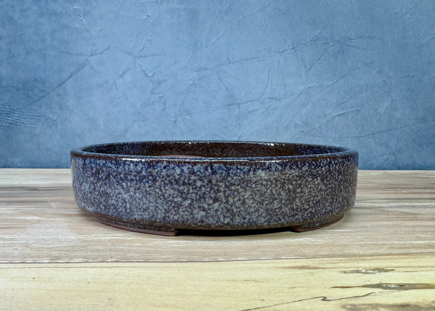 Shallow Multi-Glaze Korean Oval