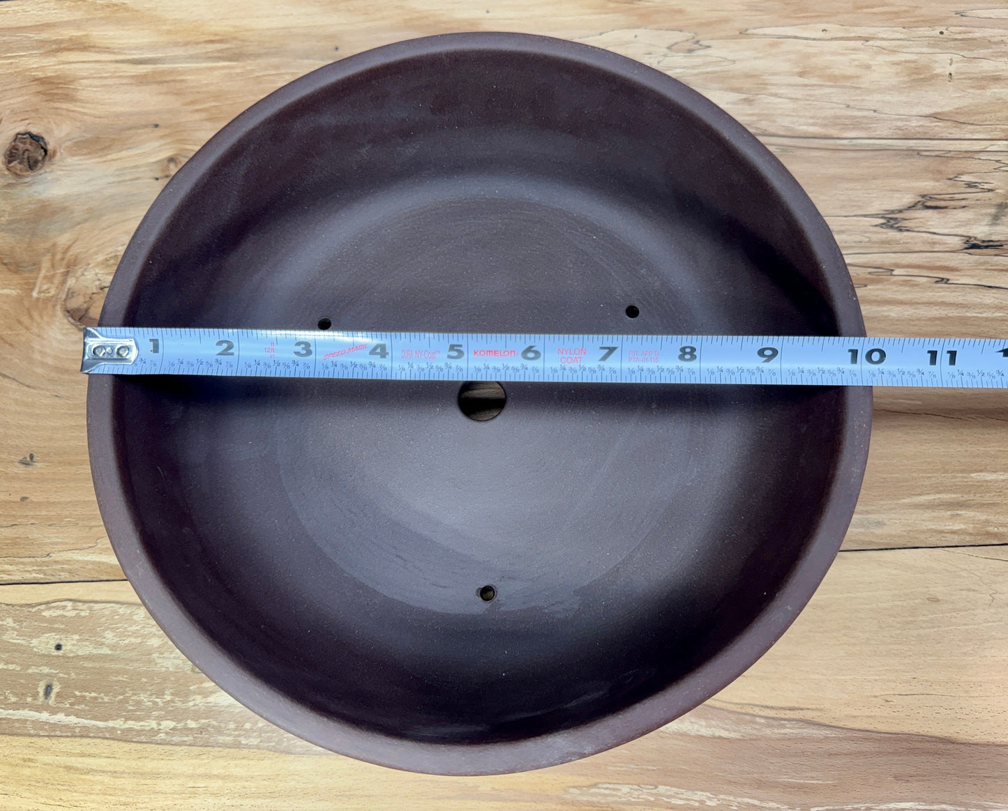 Large Purple Clay Drum