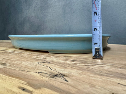 Large Shallow Glazed Oval