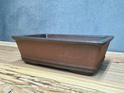 Gradient Finish Unglazed Rectangle Pot