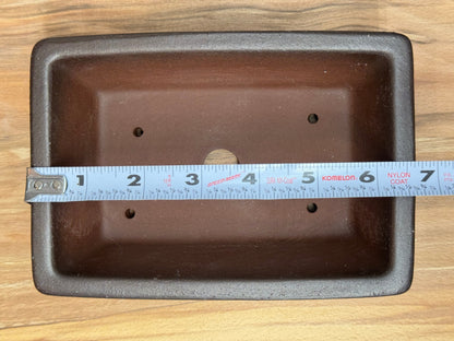 Gradient Finish Unglazed Rectangle Pot