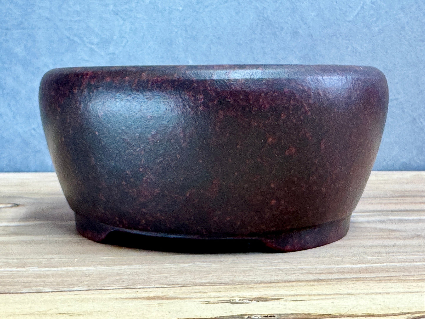 Textured Unglazed Round Pot