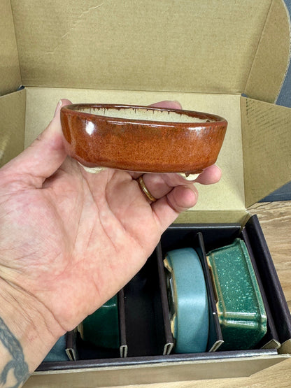 5-Pack Variety Box Glazed Korean Pots