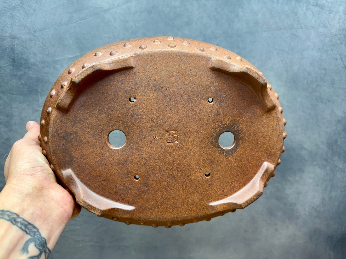 Riveted Oval Pot
