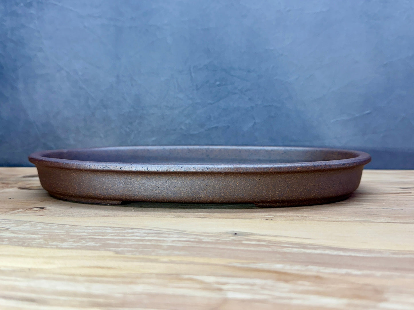 Shallow Unglazed Oval