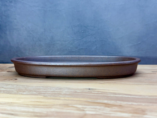 Shallow Unglazed Oval