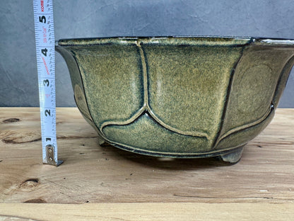 Round Glazed Lotus (2 Sizes)