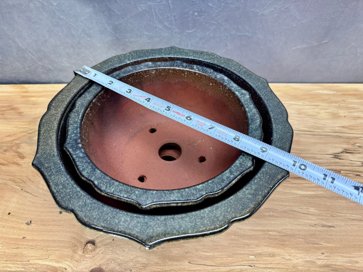 Round Glazed Lotus (2 Sizes)