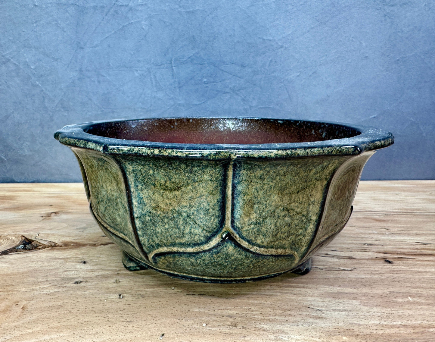 Round Glazed Lotus (2 Sizes)