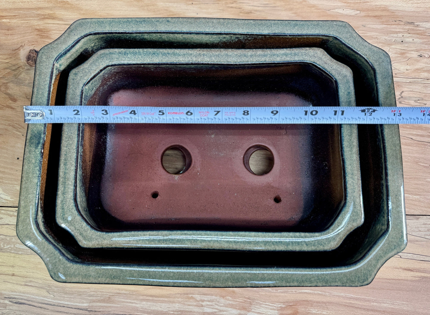 Cut Corner Glazed Rectangle (2 Sizes)