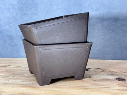 Square Bonsai Training Pot (2-Pack)