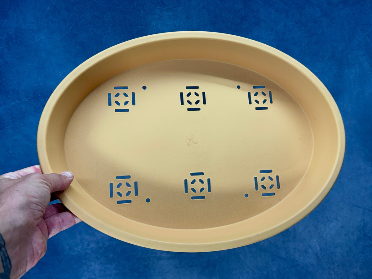 Large Shallow Oval Training Pot