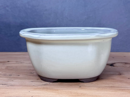 Lipped Japanese Bonsai Pot