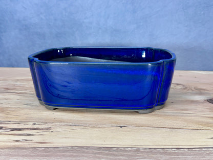 Scalloped Rectangle Japanese Pot