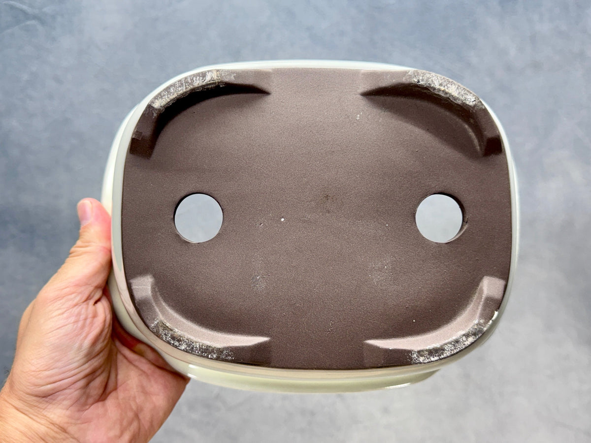 Soft Rectangle Japanese Bonsai Pot